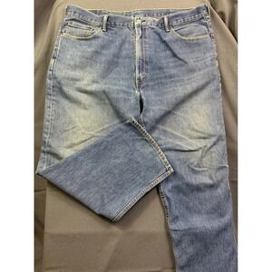 Levis 550 Relaxed Fit Medium Wash Blue Denim Jeans Mens 44x30 54264-55